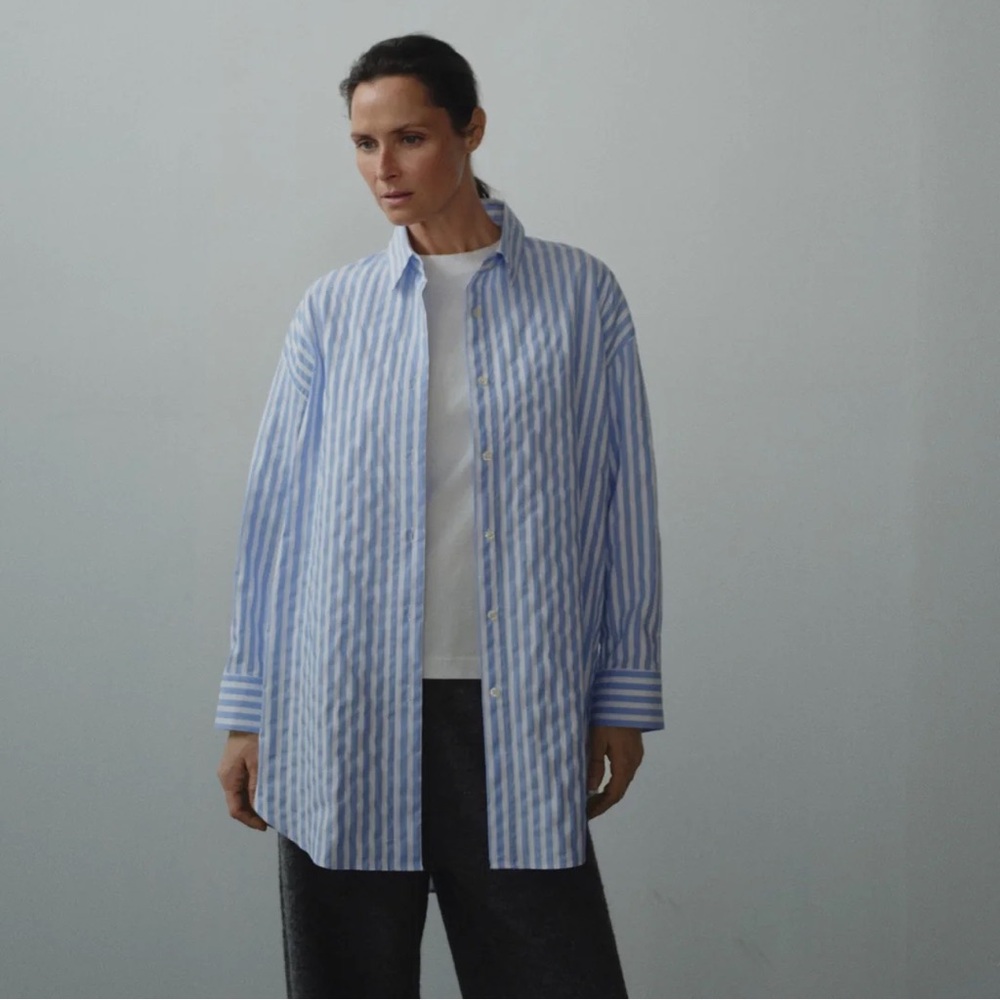 Cordera Masculine Stripes Shirt in Blue